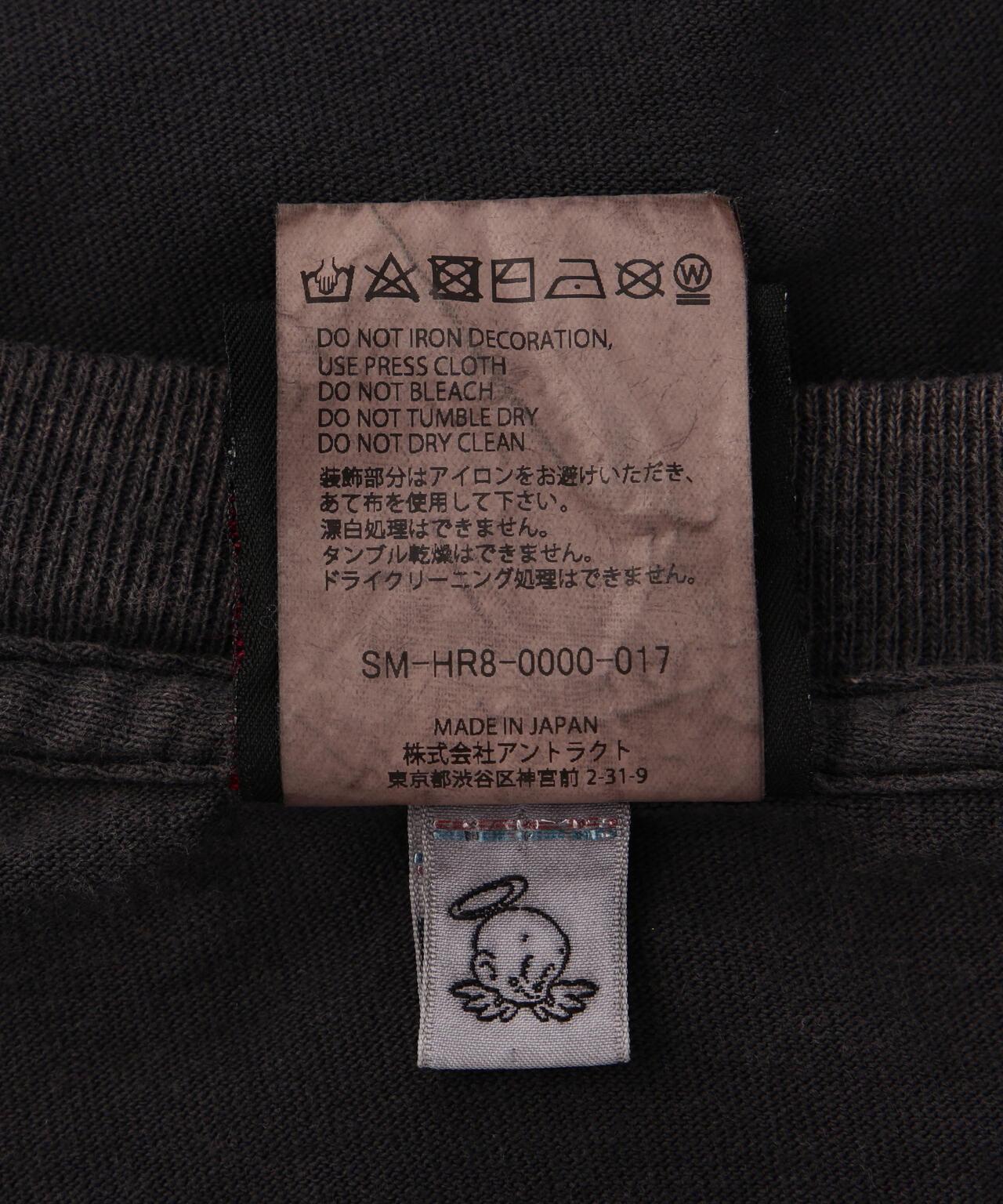 聖邁克爾/聖邁克爾/短袖T恤 破損黑色