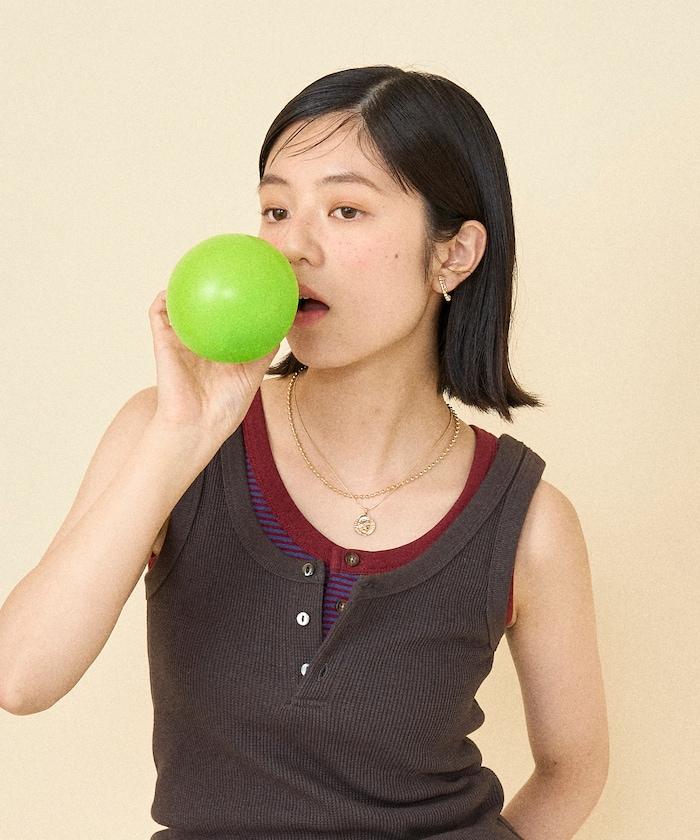 華夫格紋雙面穿背心