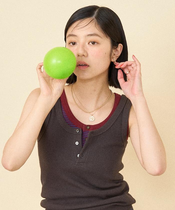 華夫格紋雙面穿背心