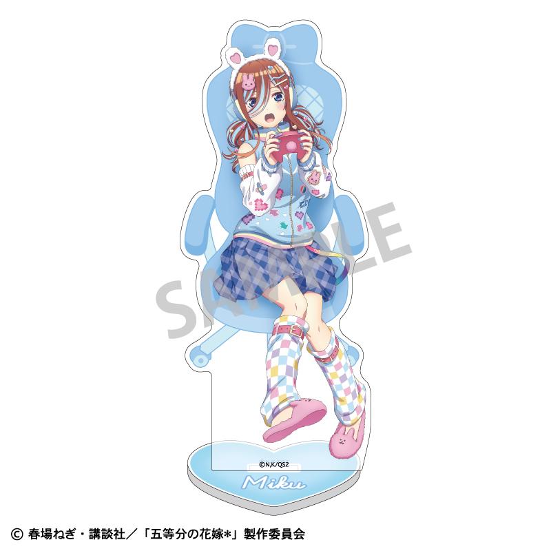 《五等分的新娘》* 亞克力立牌 中野三玖/配信者扮演