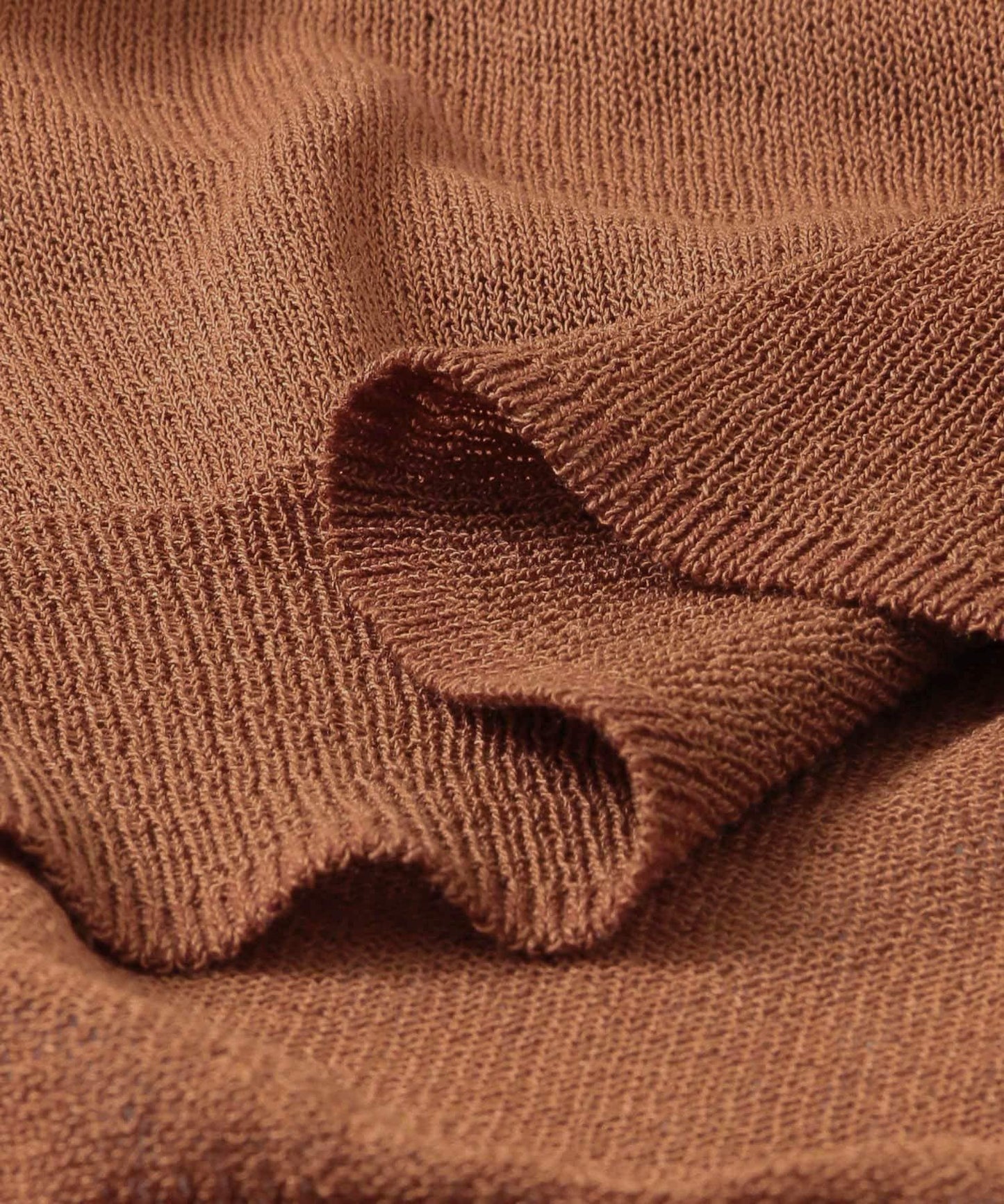 V領寬鬆透視針織衫