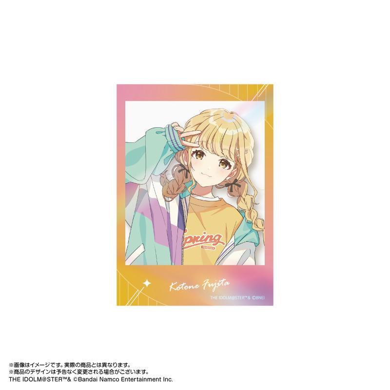 學園偶像大師_即時相片風剪貼貼紙 藤田琴音