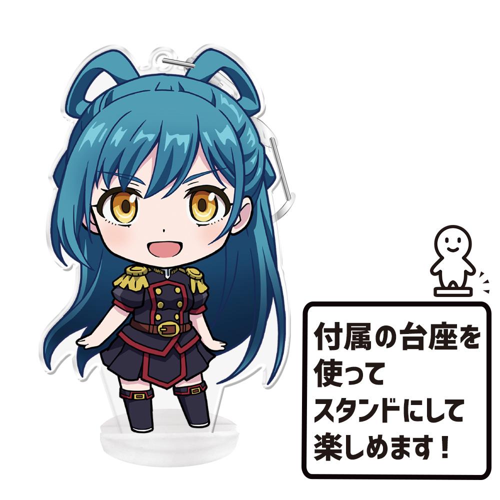 《魔都精兵的奴隸》軟妹!鑰匙扣(帶支架) 東 日萬凜