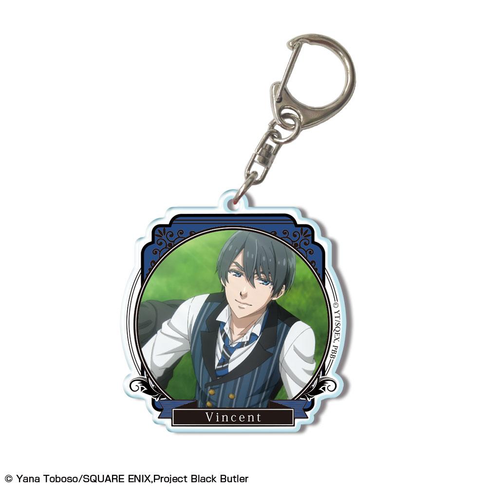 《黑執事》-寄宿學校篇- 亞克力鑰匙扣 設計29(文森特·方丹海夫/A)