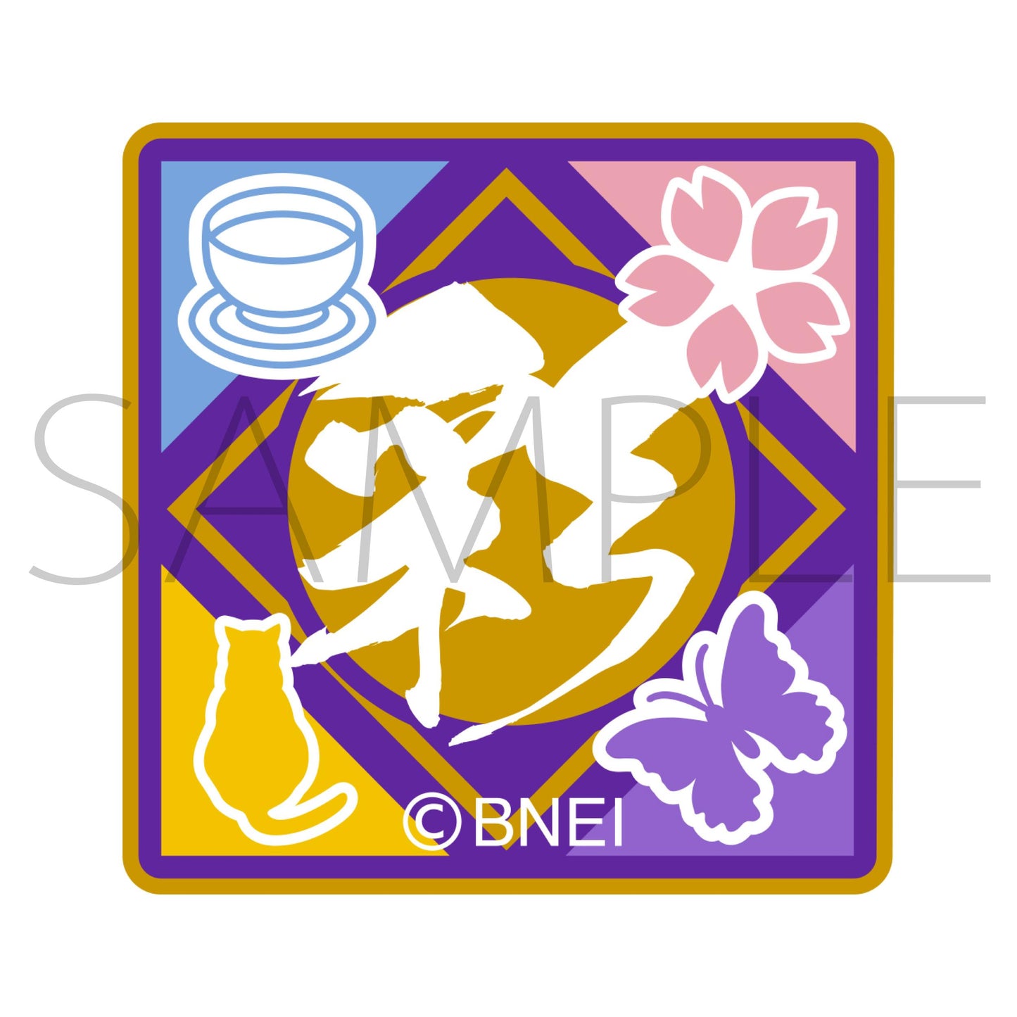 《偶像大師 SideM》- 刺繡繡章貼紙/彩色