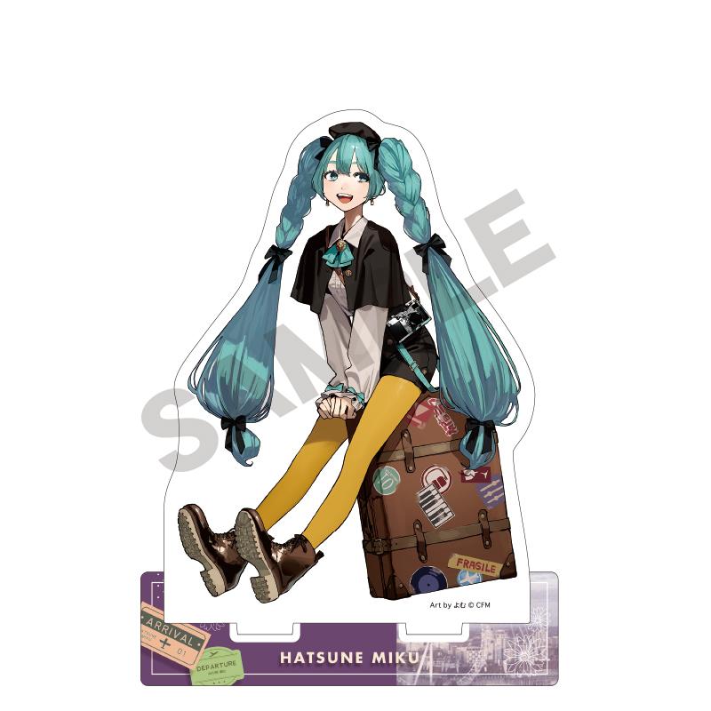 《初音未來》亞克力立牌 紫色