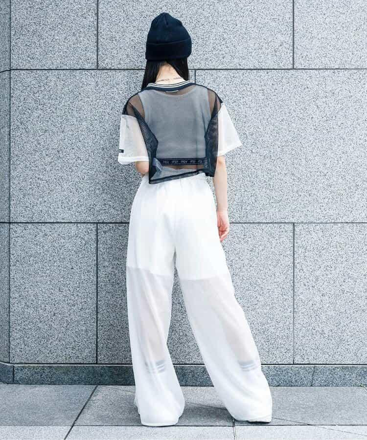側邊透視褲&短褲套裝