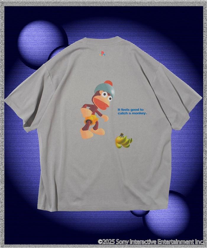 猴子回家 背面印花 T 恤