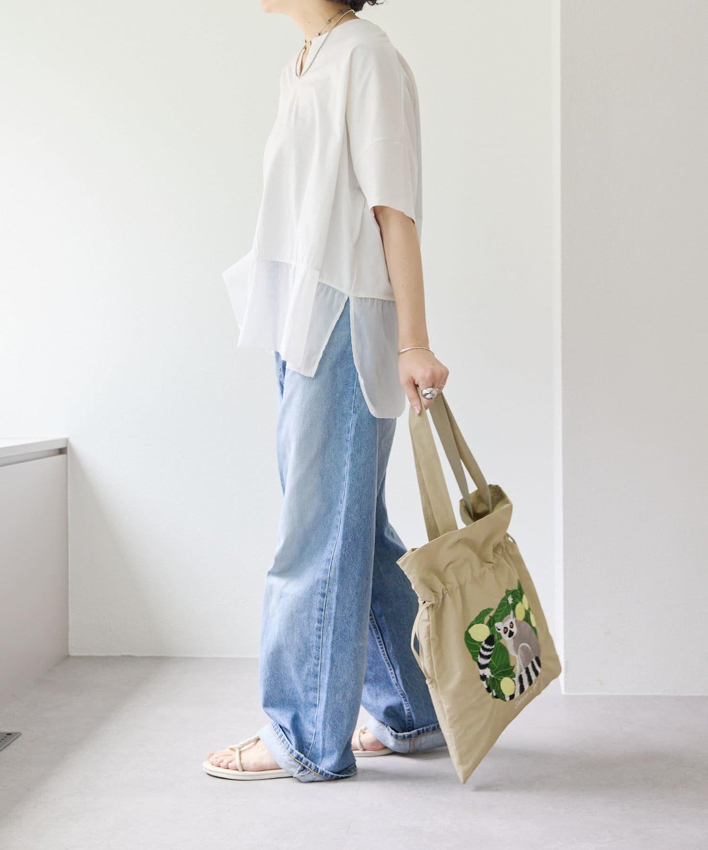 三寶×耳朵 狐猴/提包手提袋