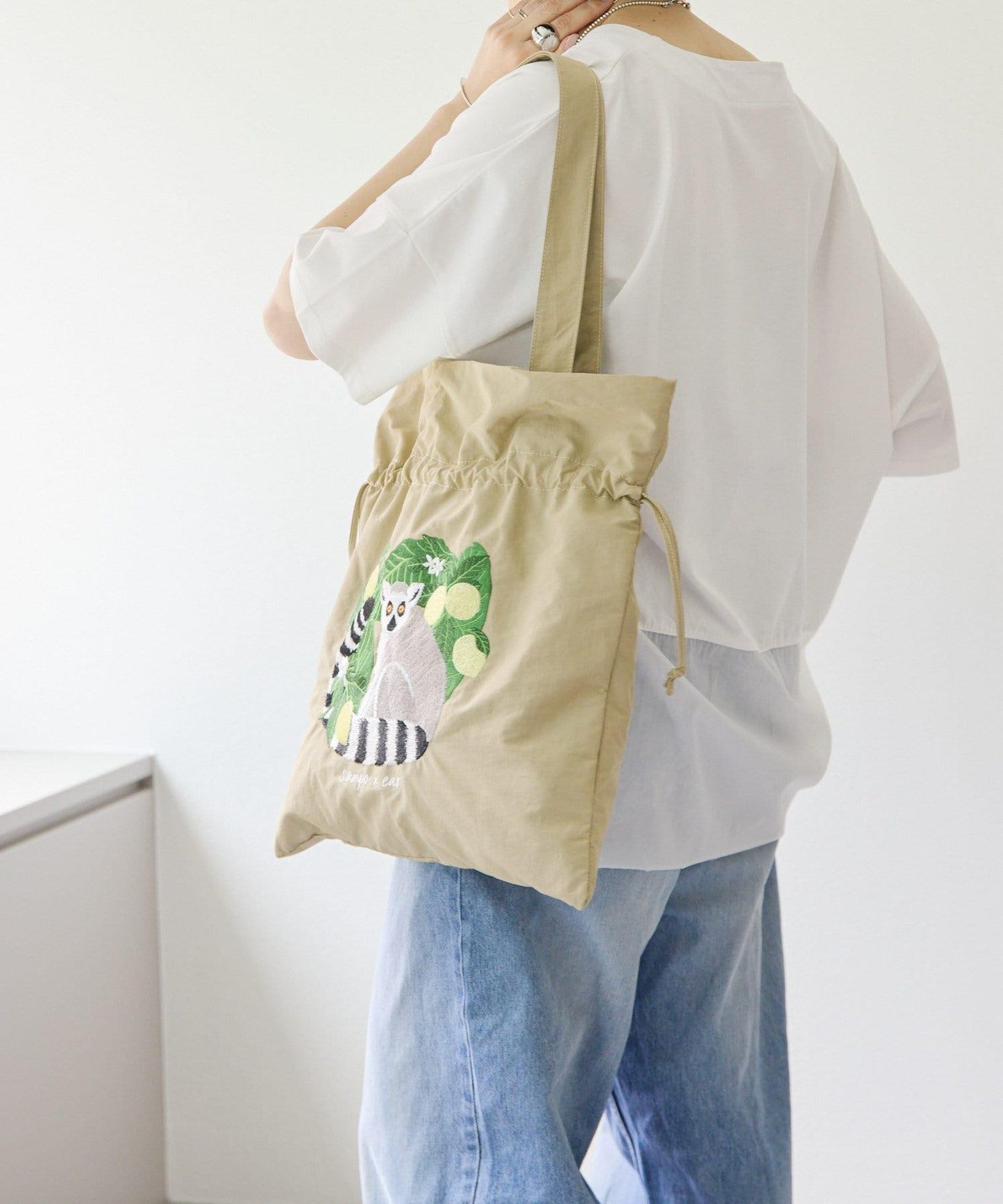 三寶×耳朵 狐猴/提包手提袋