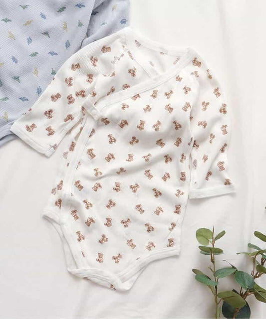 嬰兒長袖棉質連體衣