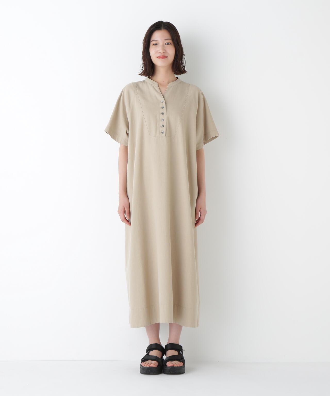 【限定顏色】淺色牛仔連衣裙