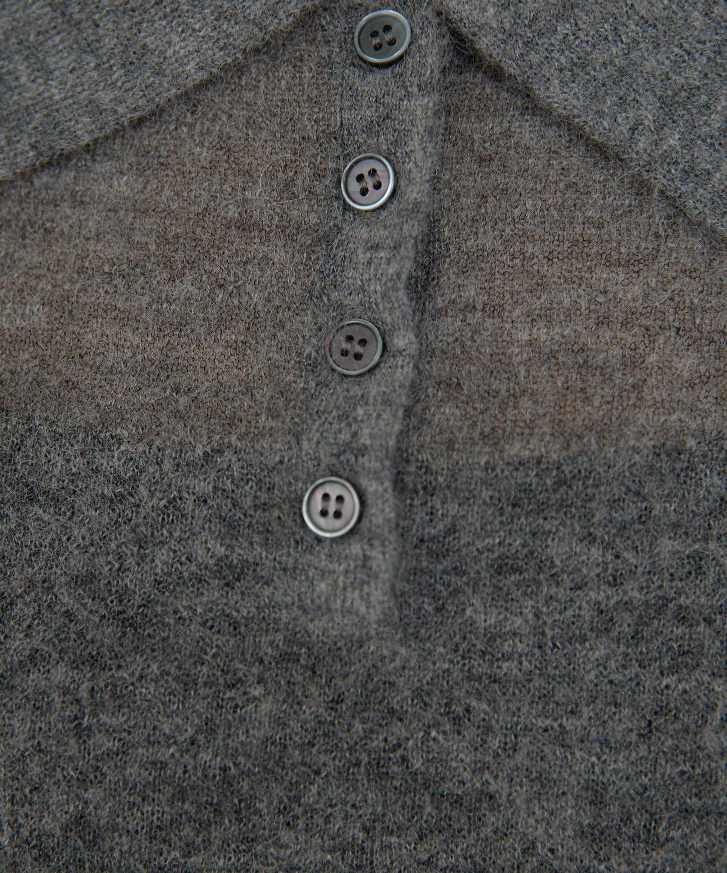 透明莫西米亞毛針織衫