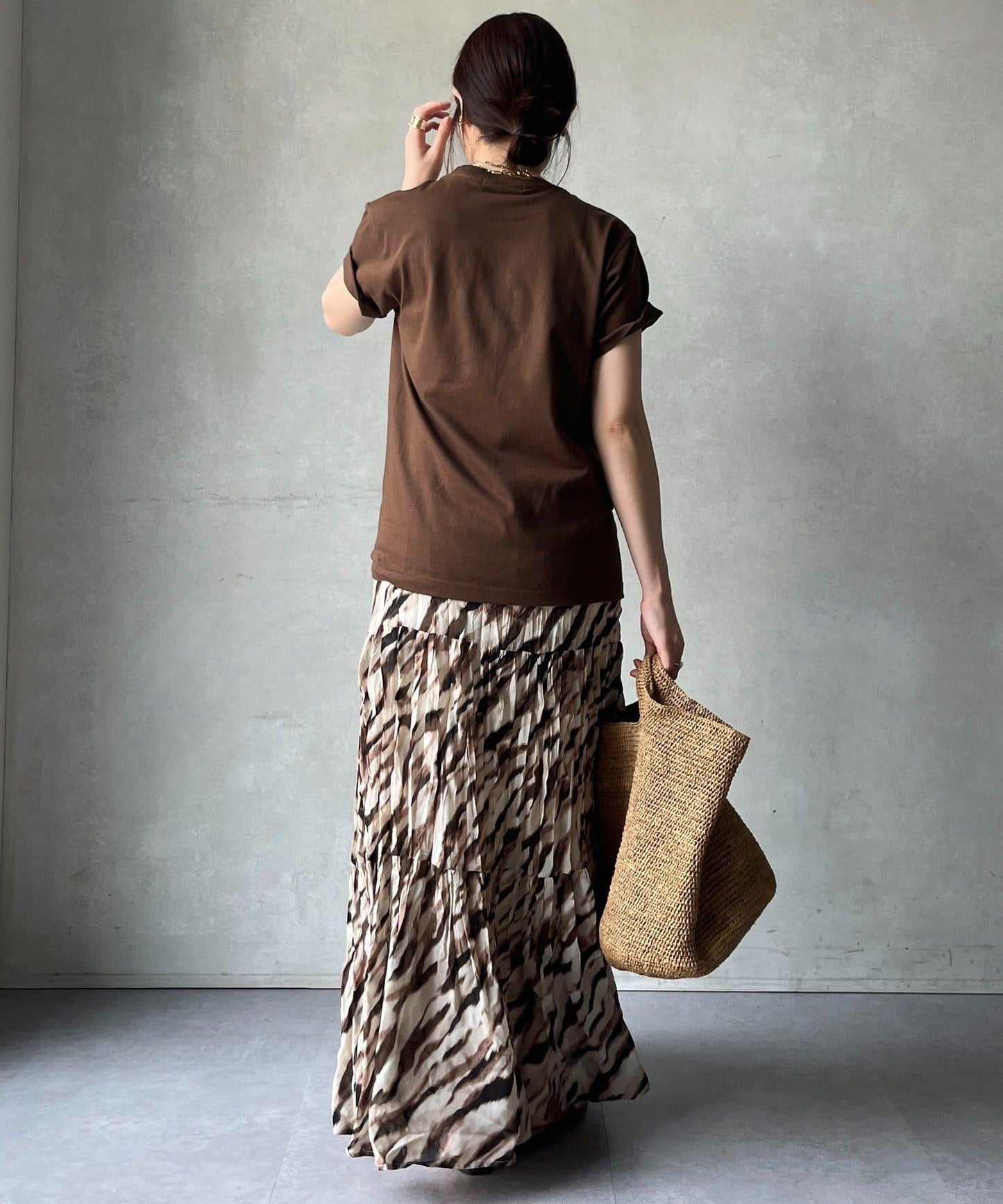 JES'EN FICHE絨布LOGO T恤