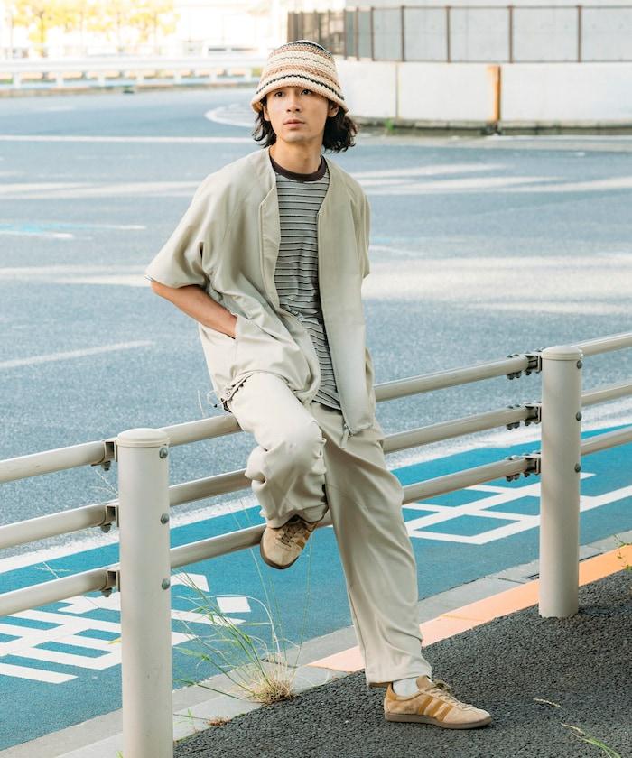 速乾材料 舒適版型 無領 棒球衫 短袖 亞麻風 居家護理