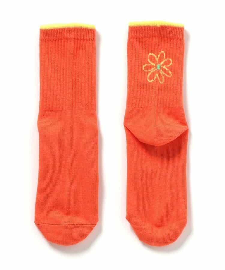 3P對象 女孩子標誌圖案彩色襪子