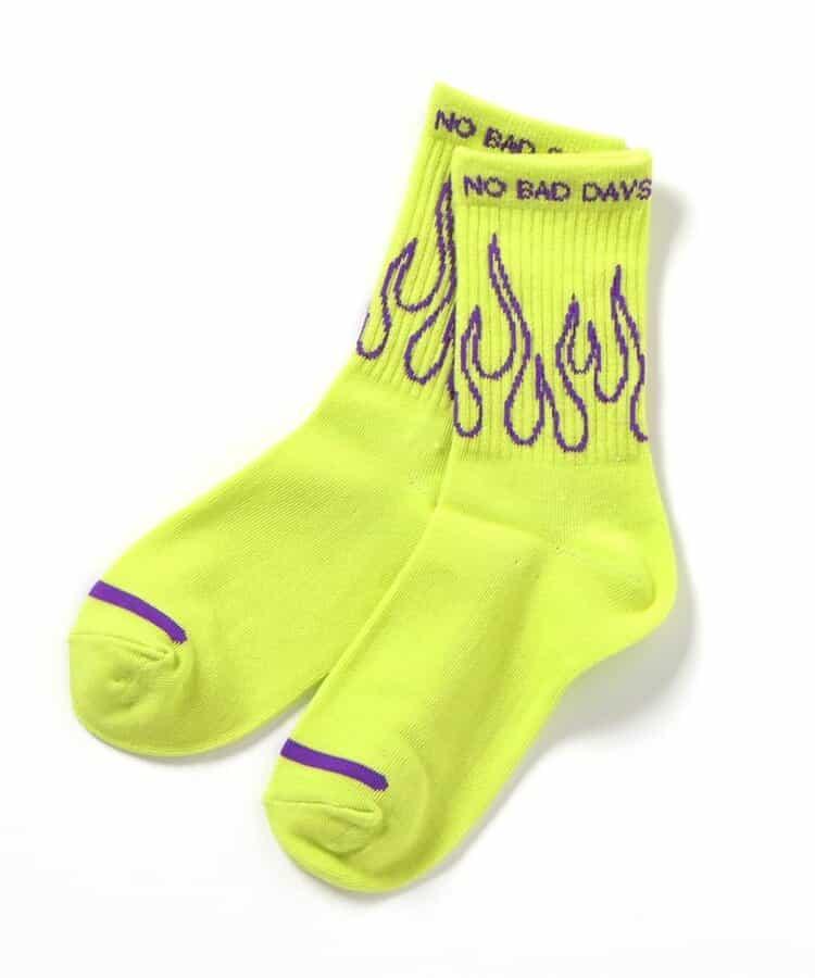 3P對象 花朵·火焰襪