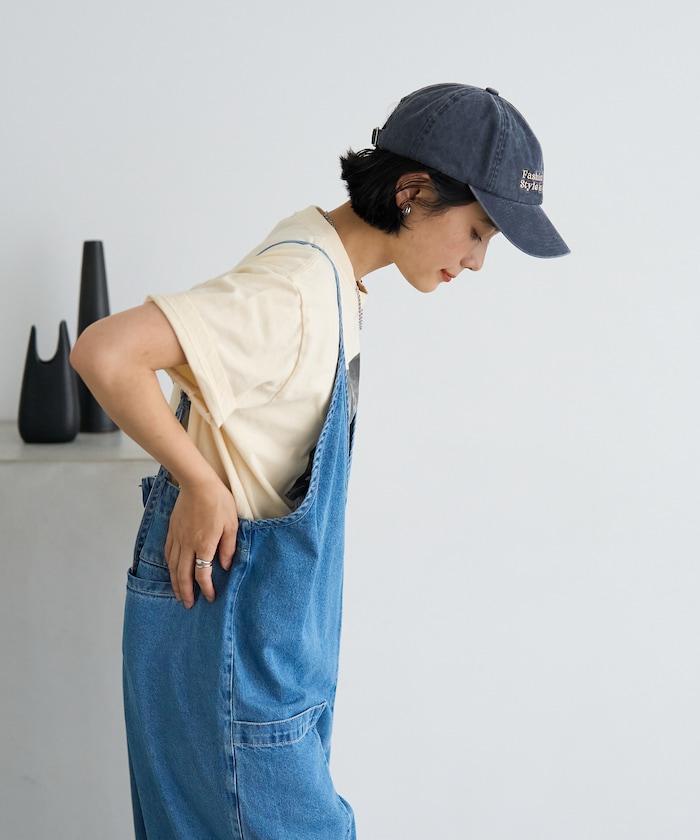 夏季 V領 牛仔連體褲