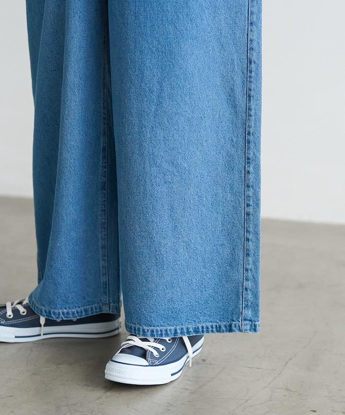 夏季 V領 牛仔連體褲