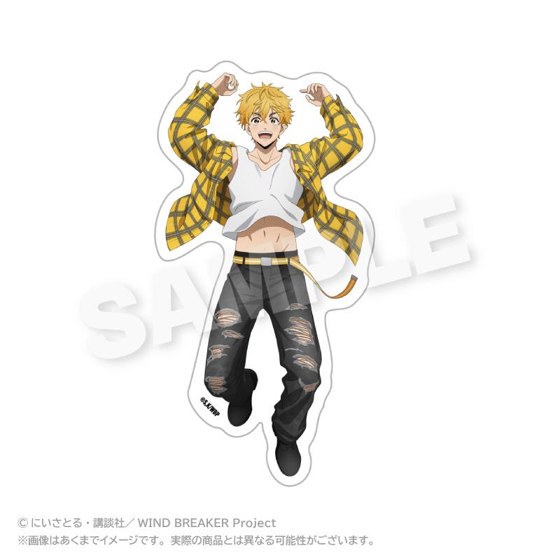 《防風少年》_掛貼貼紙 Acrobat版 楡井 秋彥