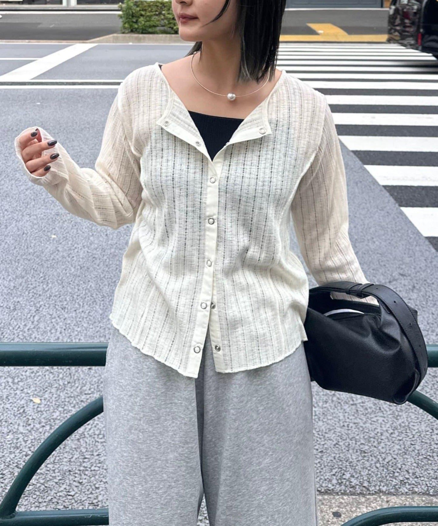 針孔透視2way扣卡迪根