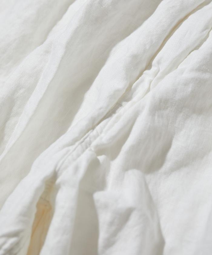 比利時亞麻健身錐形褲 1.2