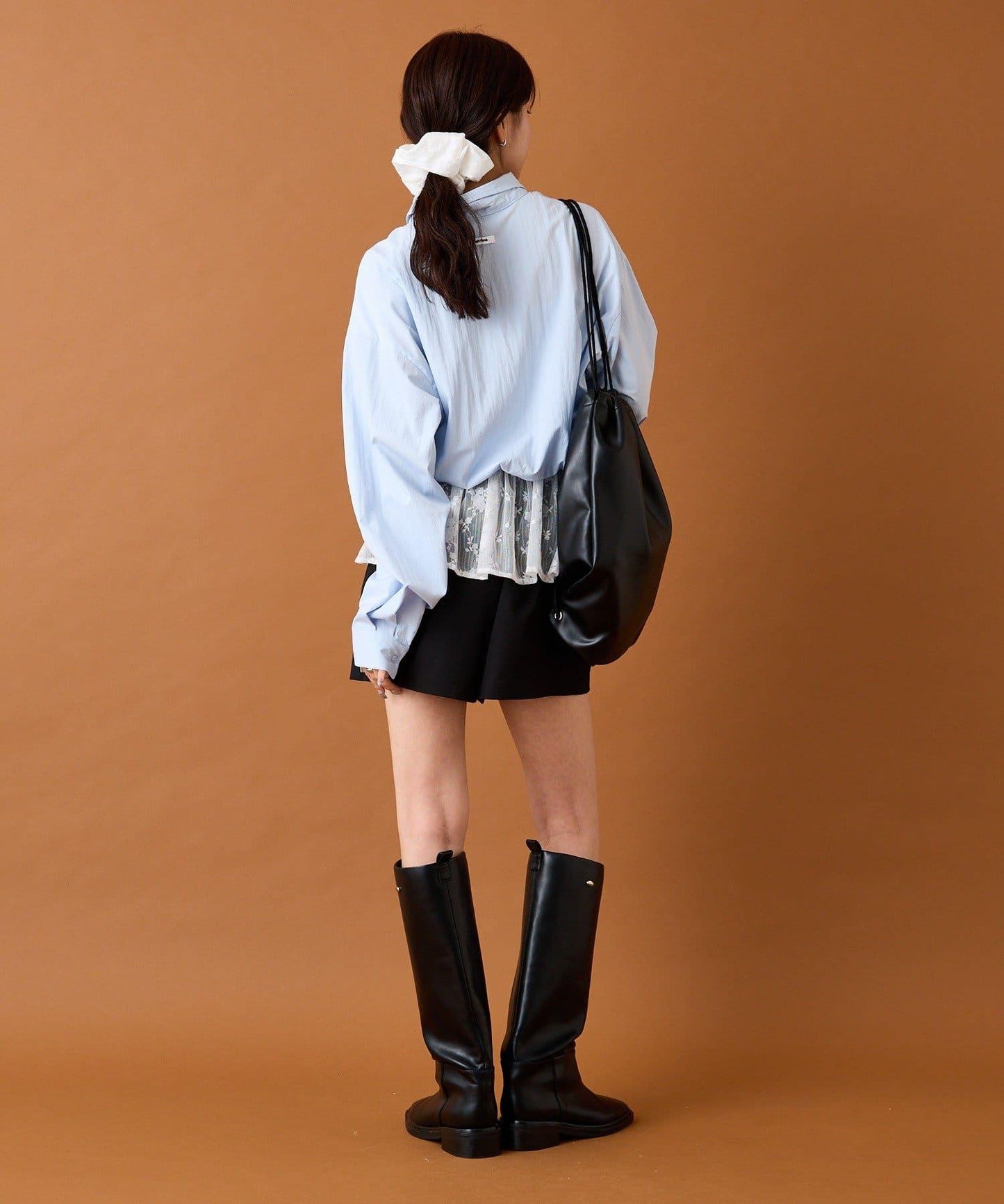 【mystic】蕾絲拼接襯衫