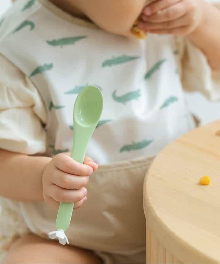 盛開餐具套裝(綠色)