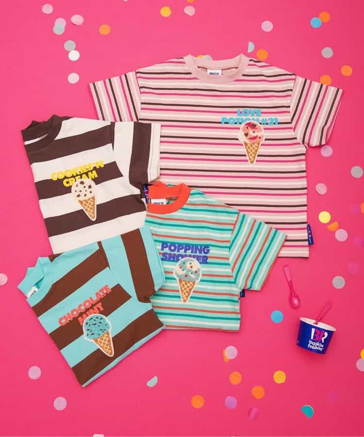 【鏈接】31冰淇淋口味邊框T恤