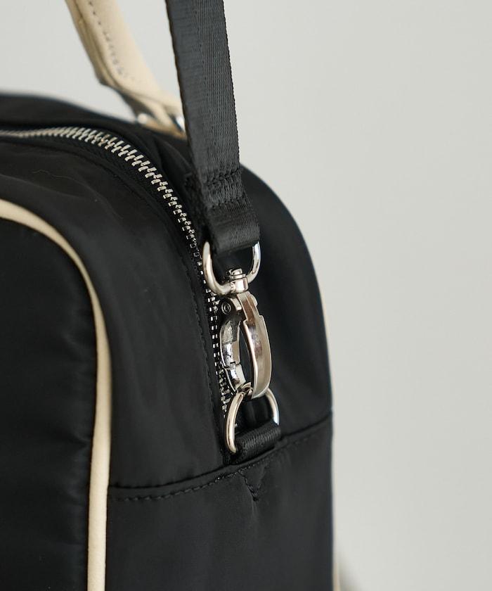 聯名 帶蝴蝶結的尼龍波士頓包