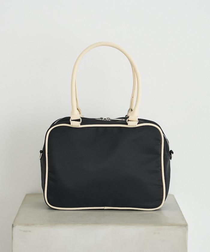 聯名 帶蝴蝶結的尼龍波士頓包