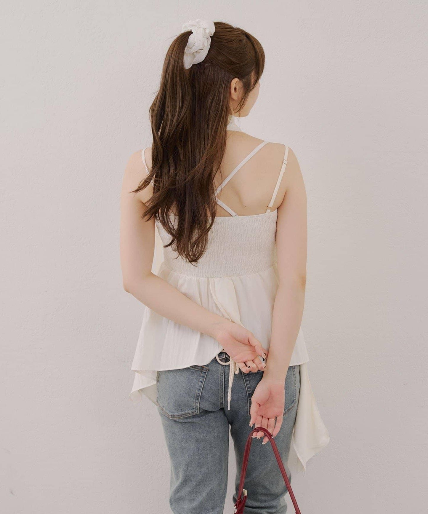 吊帶露臍裝配項鍊