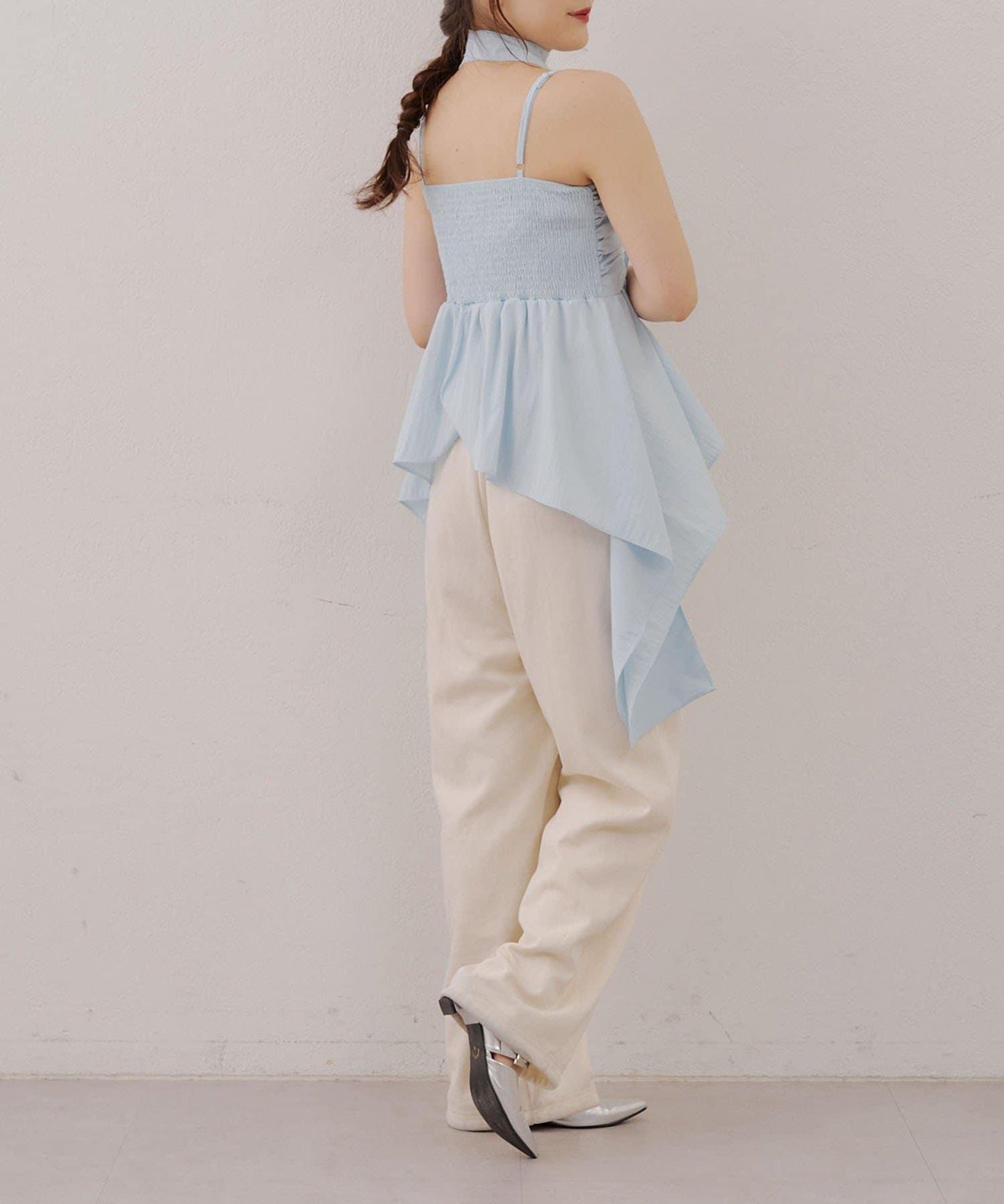 吊帶露臍裝配項鍊