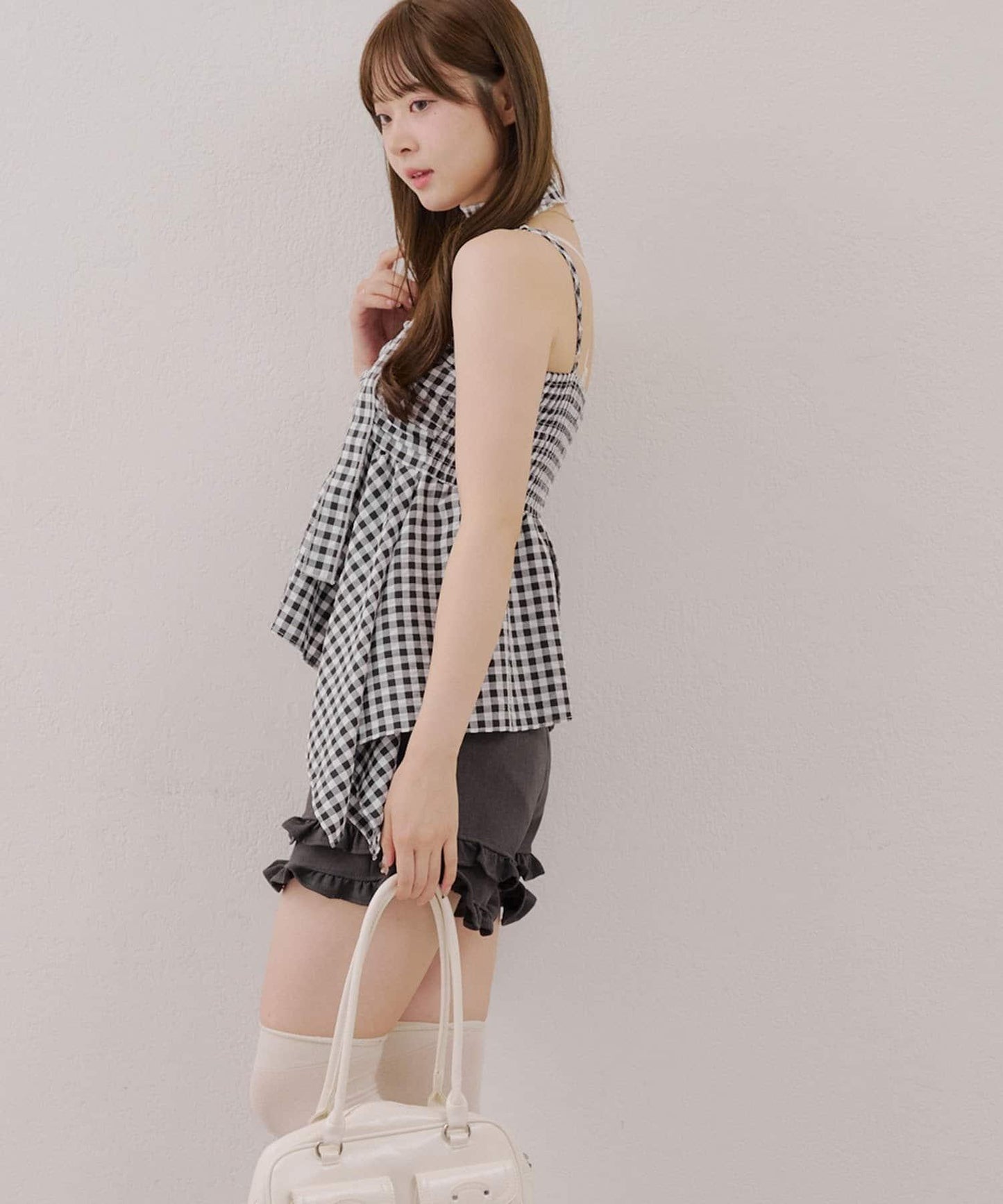 吊帶露臍裝配項鍊