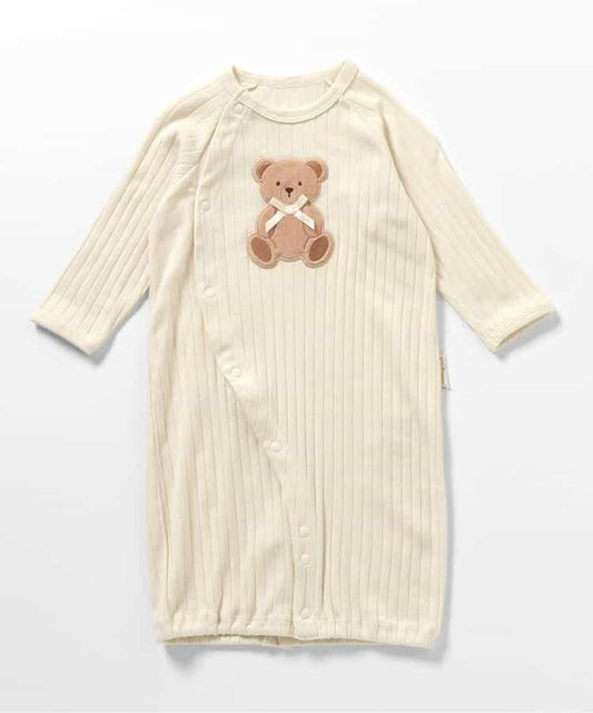 動物圖案雙肩揹帶連體褲