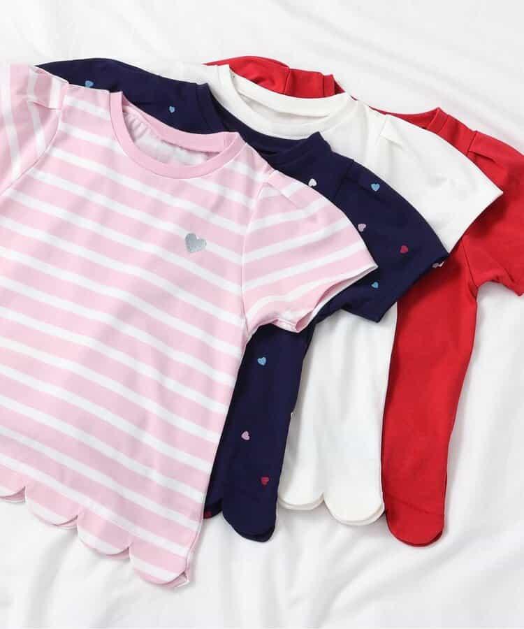 下襬扇邊混搭T恤_接觸冷感