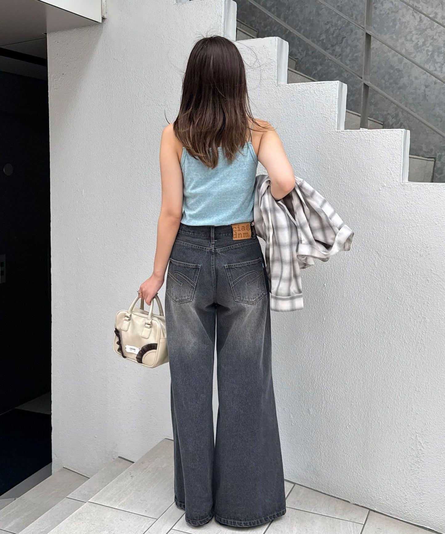 【帶杯】柔軟絨毛針織吊帶背心