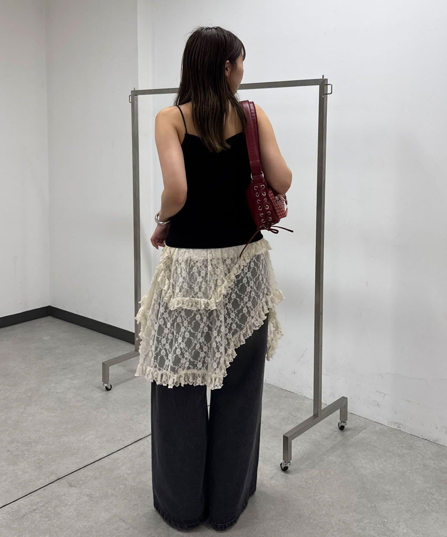 【帶杯】柔軟絨毛針織吊帶背心