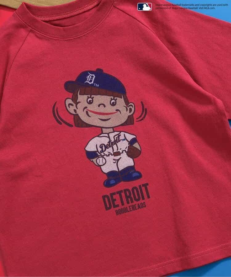 MLB 氣球頭像拉鍊T恤