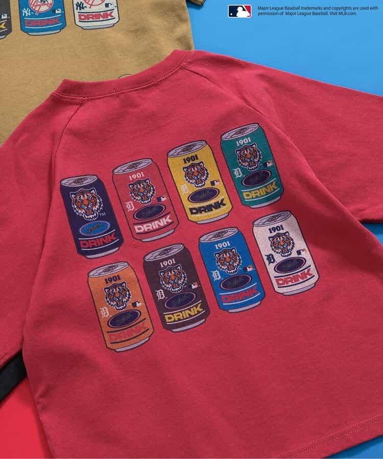 MLB 氣球頭像拉鍊T恤