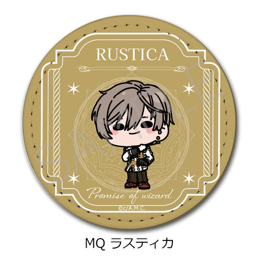 《魔法使的約定》_皮質徽章(圓形) MQ 皮革