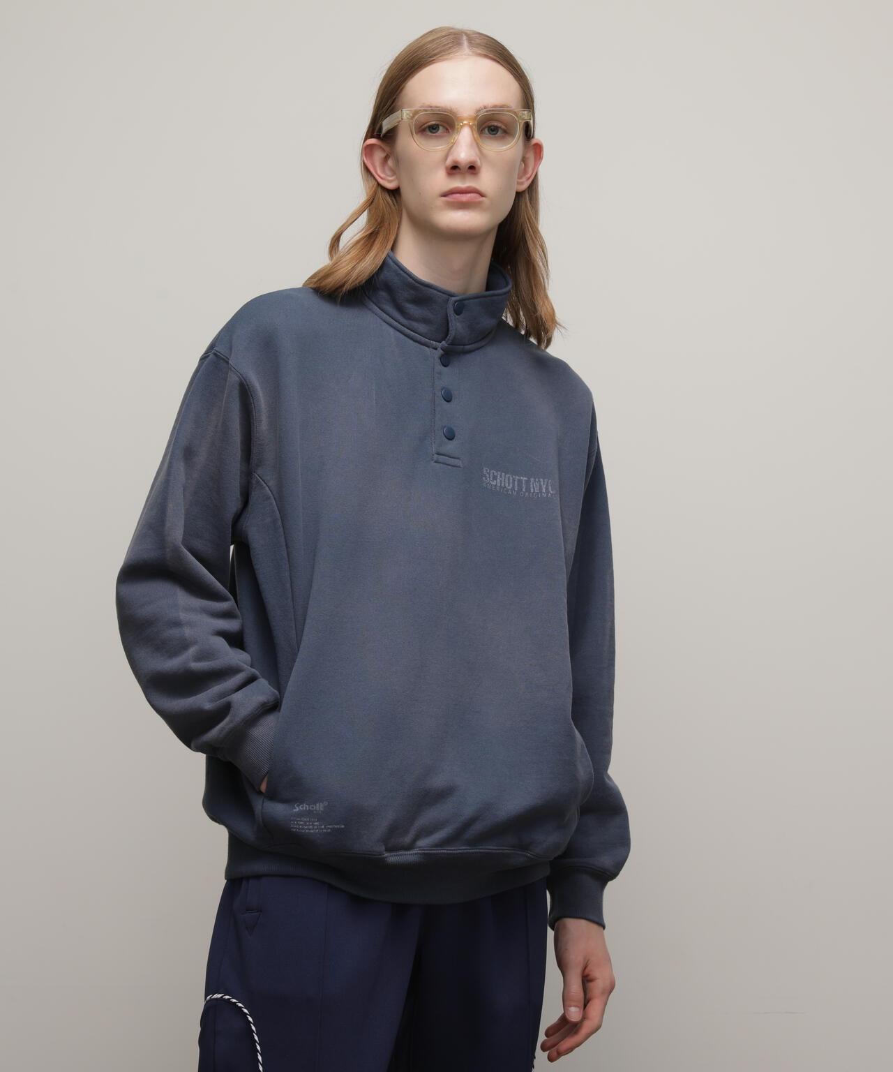 直營限定/漸變釦子衛衣/Fade Snap Sweat