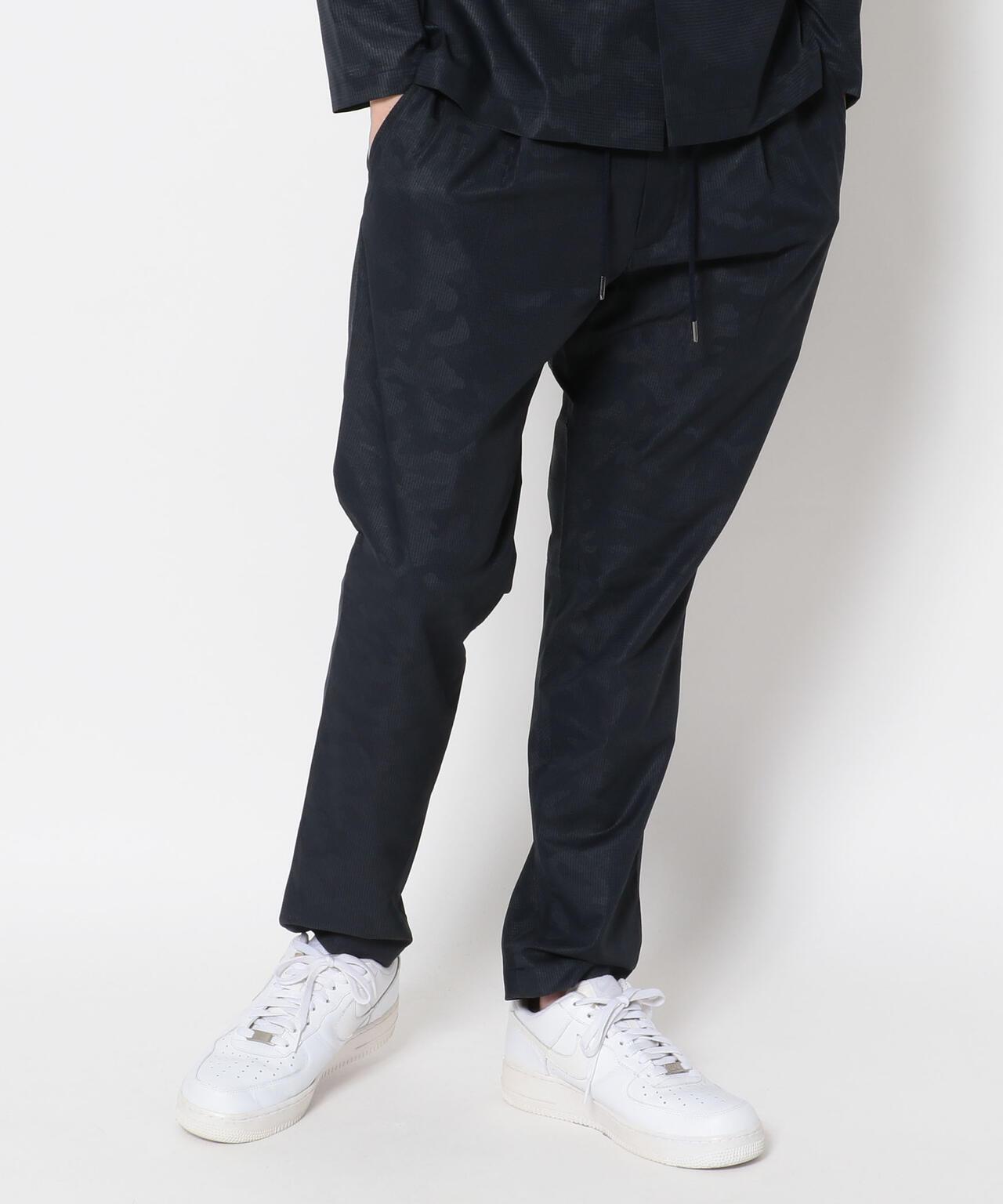 junhashimoto/俊橋本/SIDE GATHER PANTS -迷彩 《空氣》 點綴-