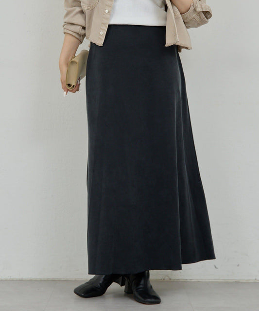 【套裝適用】人造絲針織裙