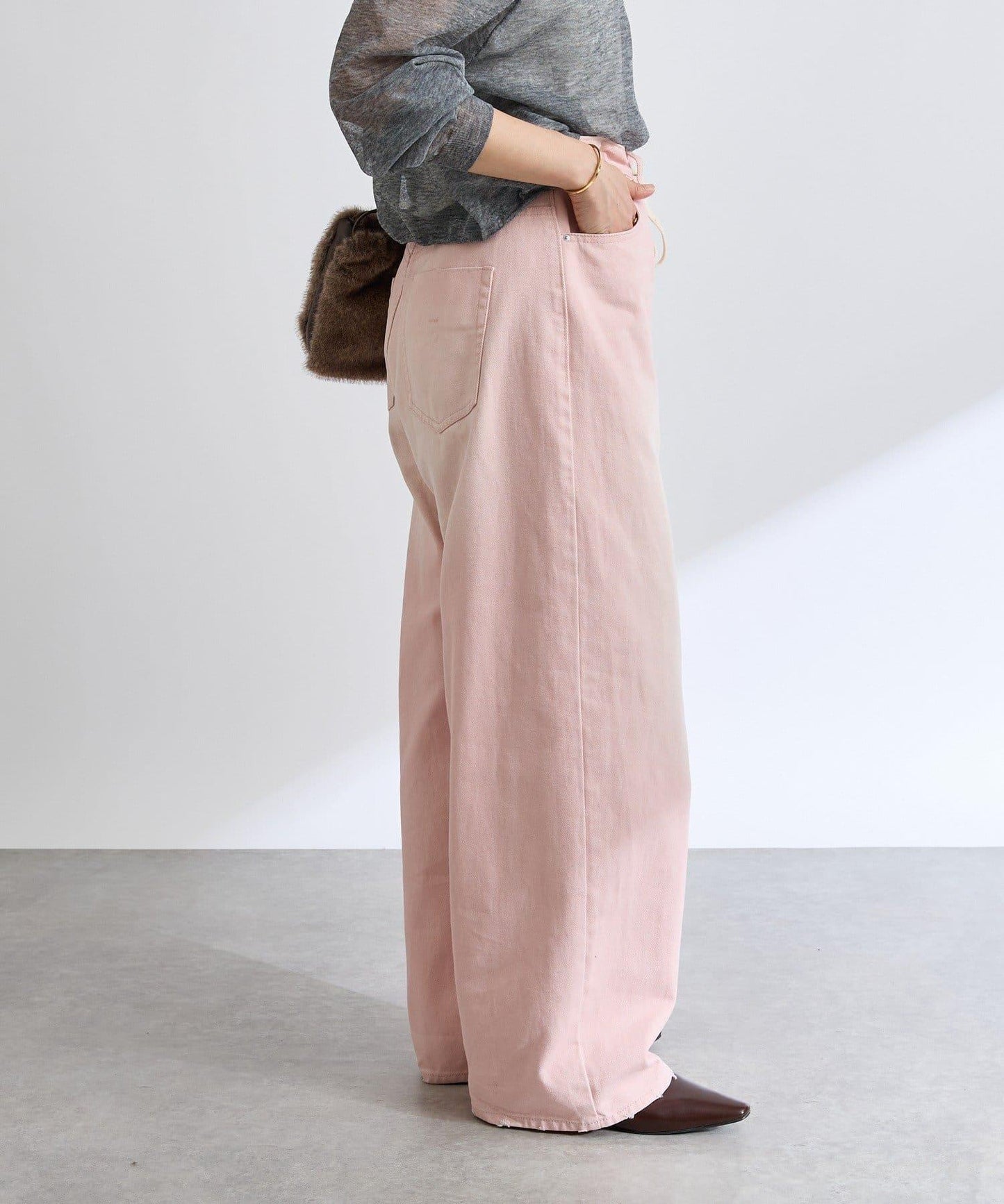 【RIVE DROITE】抽繩休閒長褲