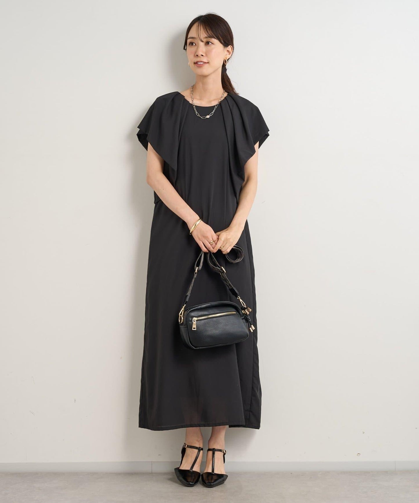 《夏季舒適◎・主打單品》吸溼速幹功能連衣裙