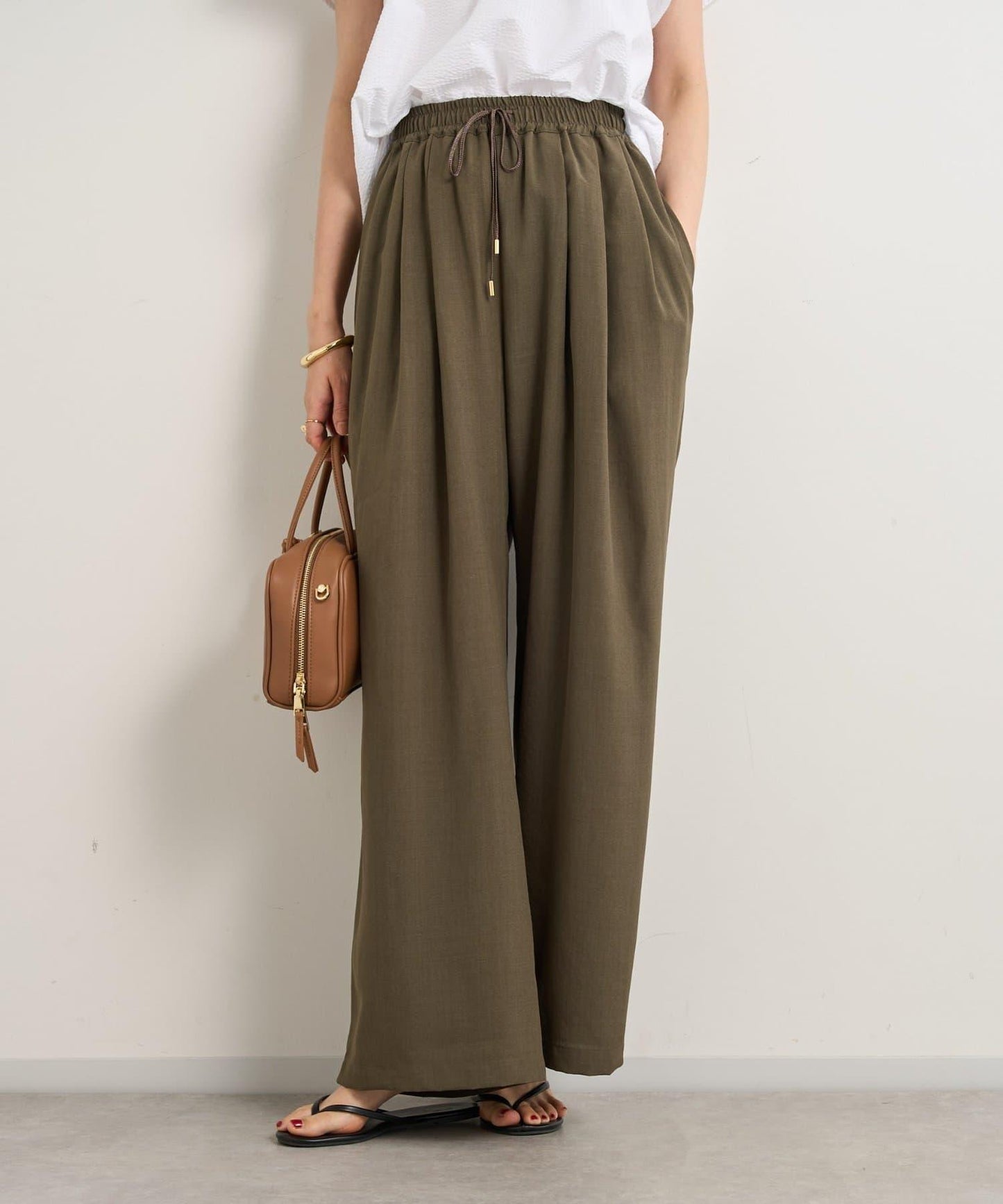 《舒適穿著感》直筒褲