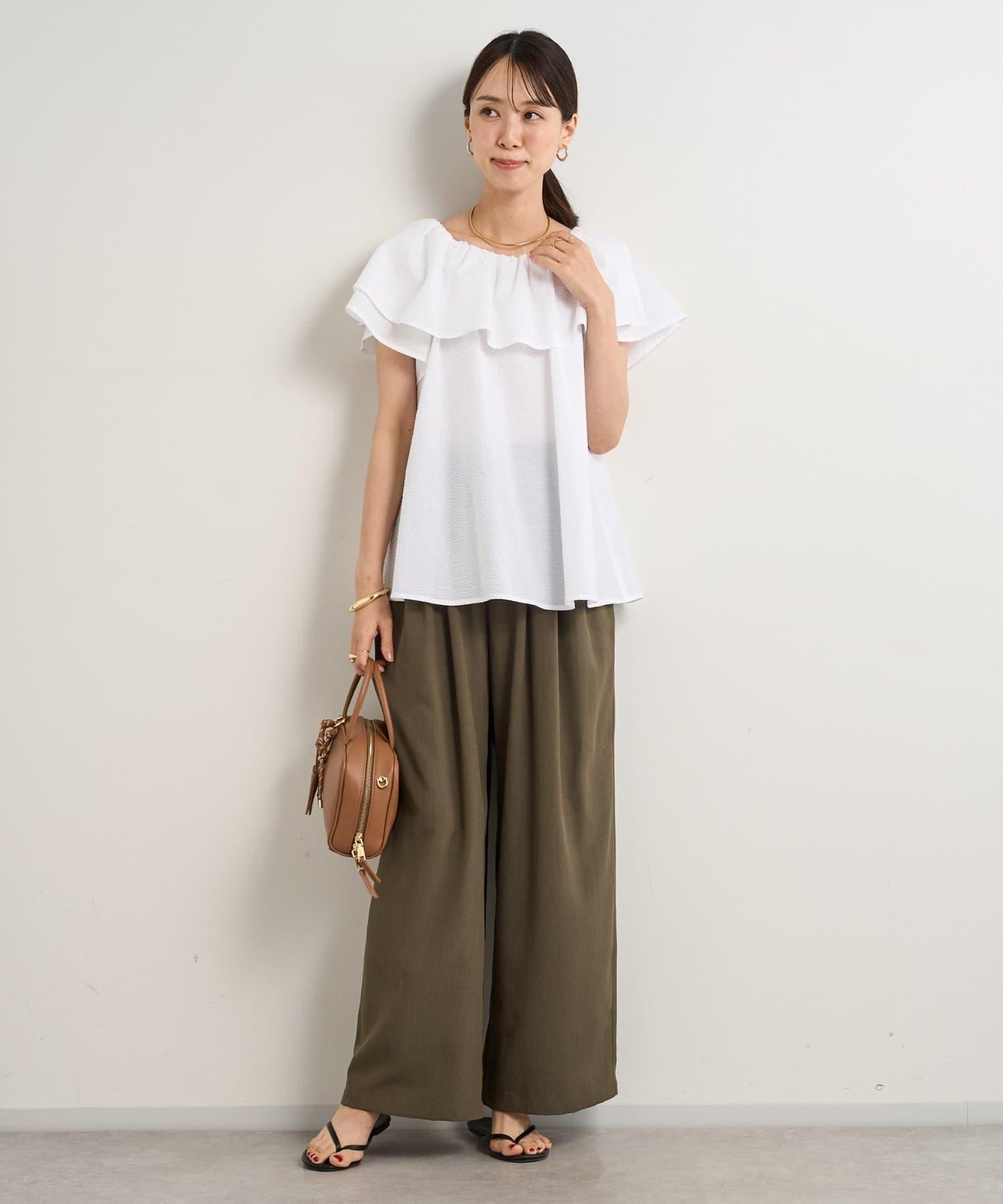 《舒適穿著感》直筒褲