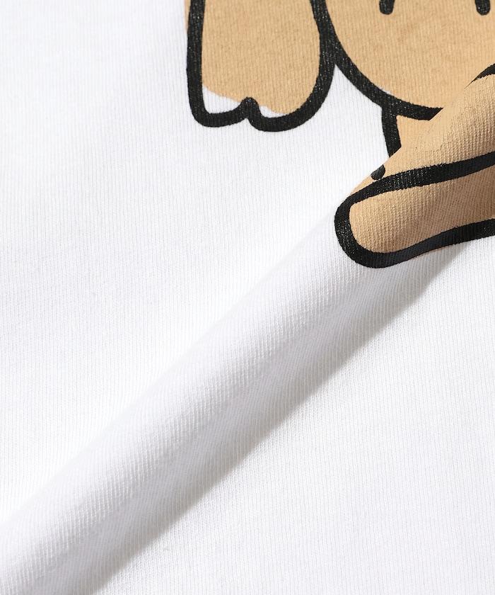 熊 前胸印花T恤 / CP25AW-FH005