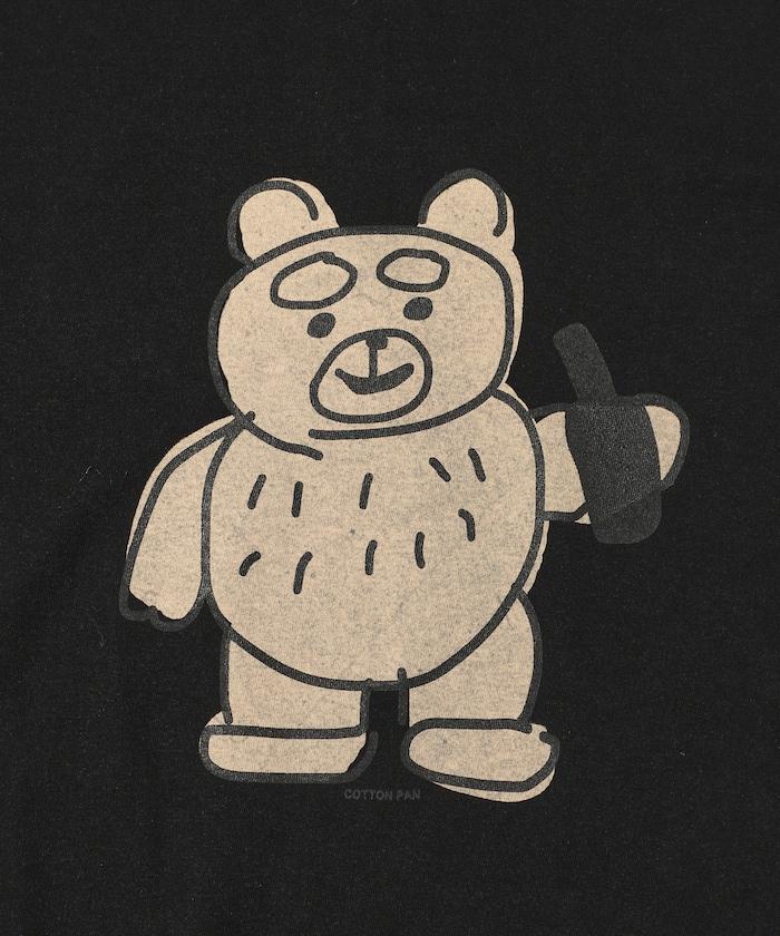 熊 前胸印花T恤 / CP25AW-FH005